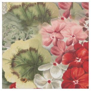 Shabby ivoor roze rode spoelkolf stof
