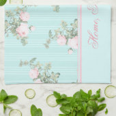 Shabby-keukenhanddoek Thuis, zoet huis, aangepast Theedoek (Gevouwen)