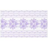 Shabby, lavender, toile, patroon, floral, Victoria Tafelkleed (Voorkant (Horizontaal))