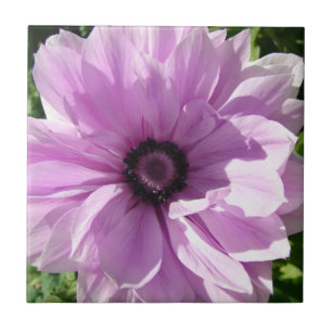 Shabby Paarse Spring flower floral keramische tege Tegeltje