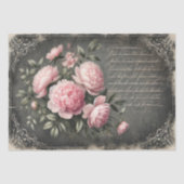 Shabby Peony Elegance Decoupage Tissuepapier (Voorkant)