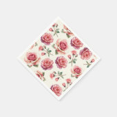 Shabby Pink Roses Forever Servet (Hoek)