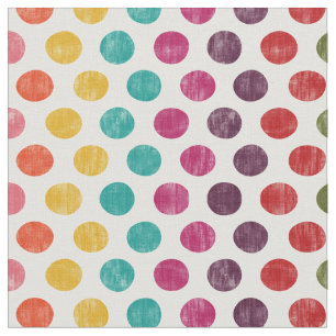 Shabby Polka Dots Moderne mideeuwse Stof