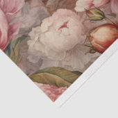 SHABBY ROMANTISCH ROOS EN PEONY DECOUPAGE TISSUEPAPIER (Detail)