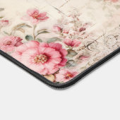 Shabby Roze Rozen Bureaumat (Hoek)