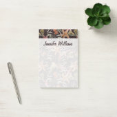 Shabby Zee Life Pattern | Jouw namen toevoegen Post-it® Notes (Kantoor)