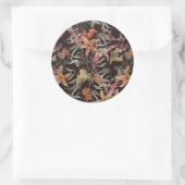 Shabby Zee Life Pattern Ronde Sticker (Tas)