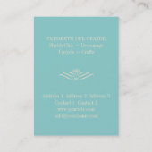 ShabbyChic - carte de visite (Dos)