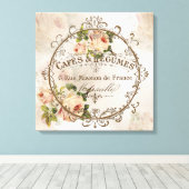 ShabbyVintageRoses3 - Toile enveloppée (Insitu (Plancher de Bois))