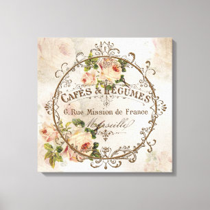 ShabbyVintageRoses3 - Verpakt canvas