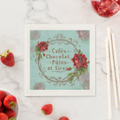 ShabbyVintageRoses - serviettes en papier (En situation)