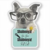 Shabooya Roll Call - Sticker voor leerkrachten (Voorkant)