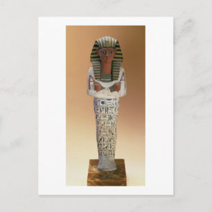 Shabti afbeelding van Ramesses IV, Nieuw Koninkrij Briefkaart