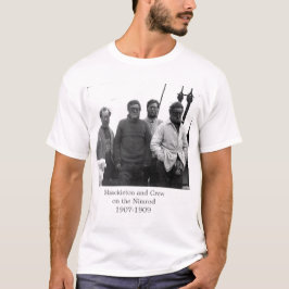 Shackleton en Crew in Antarctisch Nimrod afbeeldin T-shirt