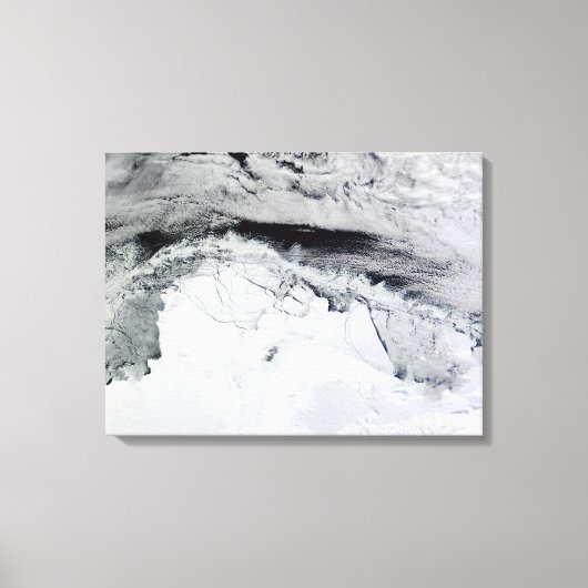Shackleton Ice Shelf, Antarctica Canvas Afdruk (Voorkant)