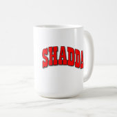 Shaddap ! Tasse (Devant droit)