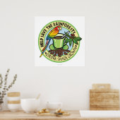 Shade Grown koffie Poster (Keuken)