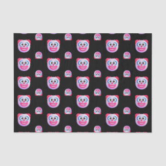 Shaded Clown Face Emojis Custom Color Cute Funny Tissuepapier