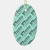 Shaded Flute Keramisch Ornament (Rechts)