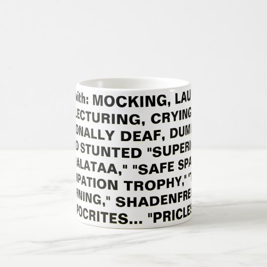 Shadenfrud HYPOCRIET... Koffiemok (Center)