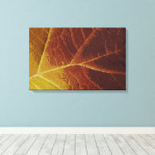 Shades of Autumn Leaf Canvas Afdruk (Insitu (Houten vloer))
