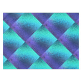 Shades of Blue Abstract Tablecloth Tafelkleed (Voorkant (Horizontaal))