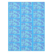 Shades of Blue bokehTablecloth Tafelkleed (Voorkant)