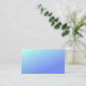 Shades of Blue Standard Visitekaartje (Staand voorkant)