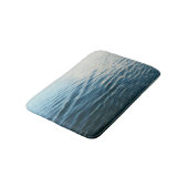 Shades of Blue Water Abstract Natuur Fotografie Badmat (Gekanteld)