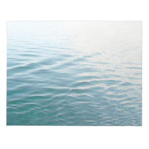 Shades of Blue Water Abstract Natuur Fotografie Notitieblok