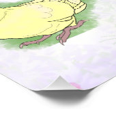 Shades of Cockatiel Perfect Poster (Hoek)