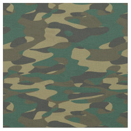 Shades of Green Camo Stof