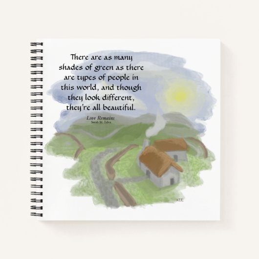 Shades of Green Notitieboek (Voorkant)