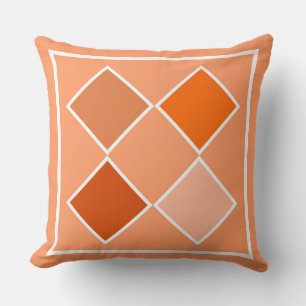 Shades of Oranje Argyle Kussen