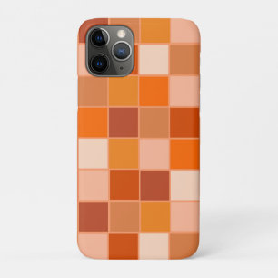 Shades of Oranje Squares iPhone 11 Pro Hoesje