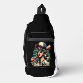 Shades of Strength Cool Baseball Sister Sling Bag (Voorkant)