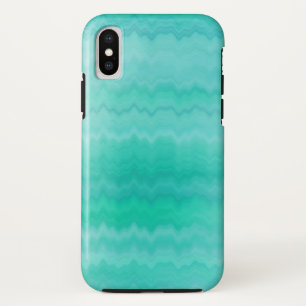 Shades of Turquoise iPhone XS Hoesje