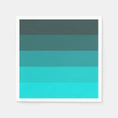 Shades of Turquoise Servet (Voorkant)