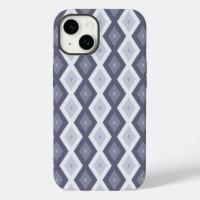 Shades van blauw grijs diamantpatroon