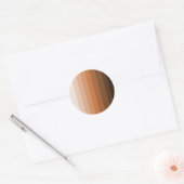 Shades van bruine Sticker (Envelop)