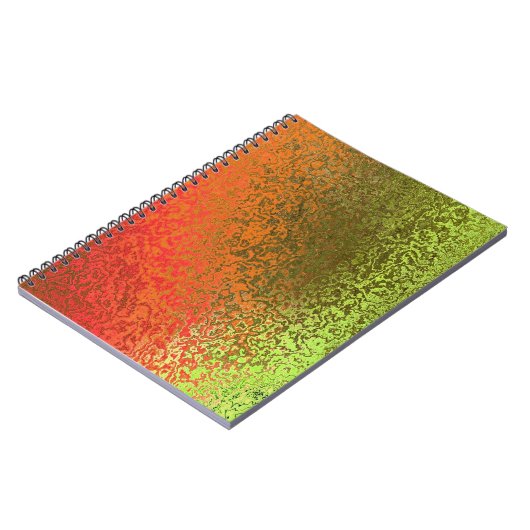 Shades van Oranje en groen Multomap Notitieboek (Linkerzijde)