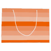 Shades van Oranje stripes Groot Cadeauzakje (Achterkant)