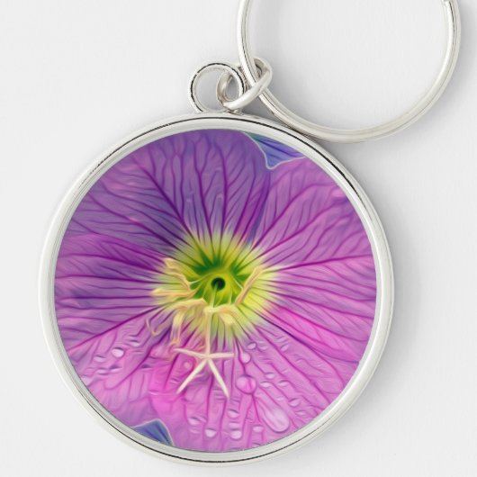 Shades van paars sleutelhanger (Voorkant)