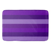 Shades van Paarse Stripes Badmat (Voorkant)