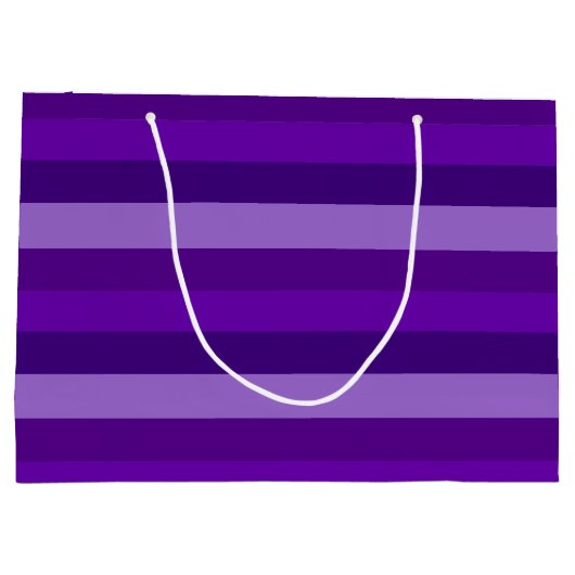 Shades van Paarse Stripes Groot Cadeauzakje (Achterkant)
