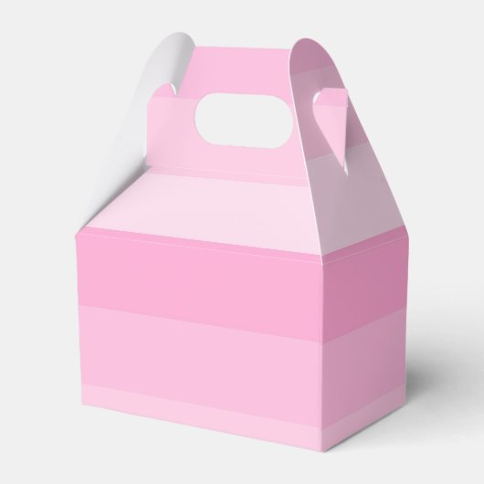 Shades van roze strepen bedankdoosjes (Achterkant)