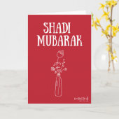 Shadi Mubarak Red  Kaart (Gele Bloem)