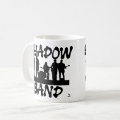 Shadow Band Fun Music Humor Slogan Koffiemok (Voorkant links)