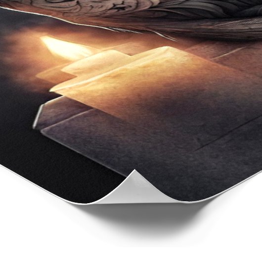 "Shadow" Black, Poster du jour de la mort du chat (Coin)