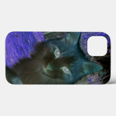 Shadow Cat in Lavender iPad Air Case (Achterkant (horizontaal))
